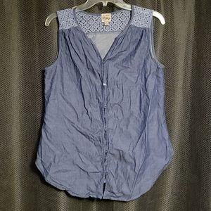 Come vintage demin button up